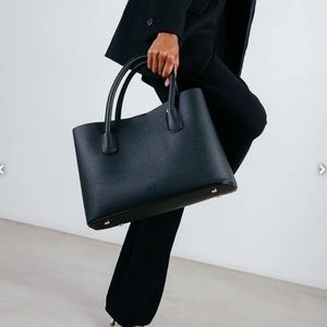 Angela Roi 🖤 Cher Vegan 🌱 Leather Tote Crossbody